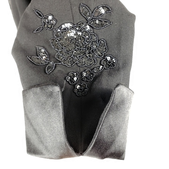 Escada Embellished Evening Blazer Black Size 12/42 - Picture 7 of 8